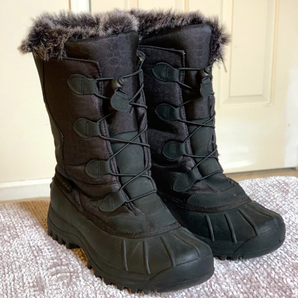 Arctic Cat Black Snow Boots